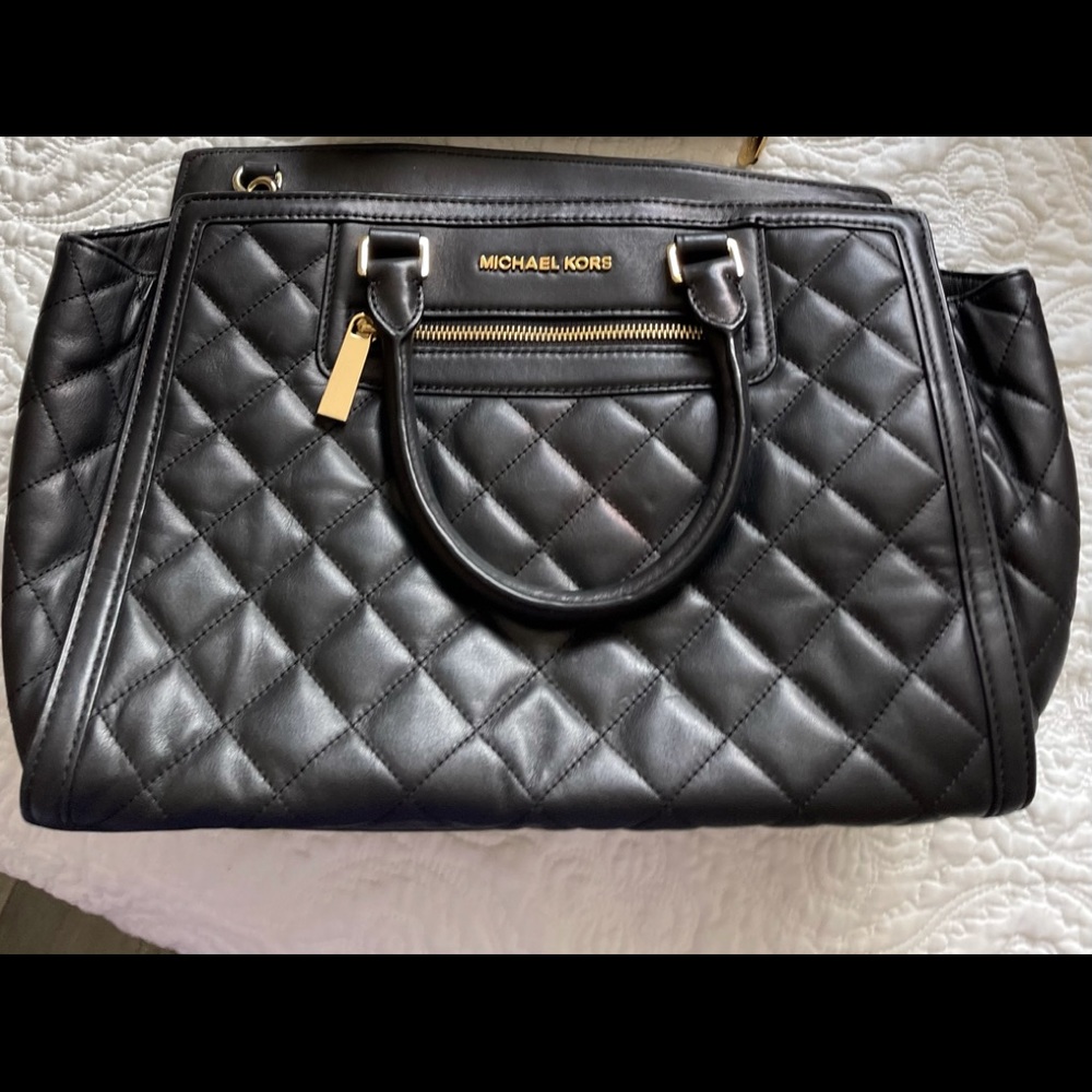 ❤️‍🔥 Leather quilted Michael Kors bag
